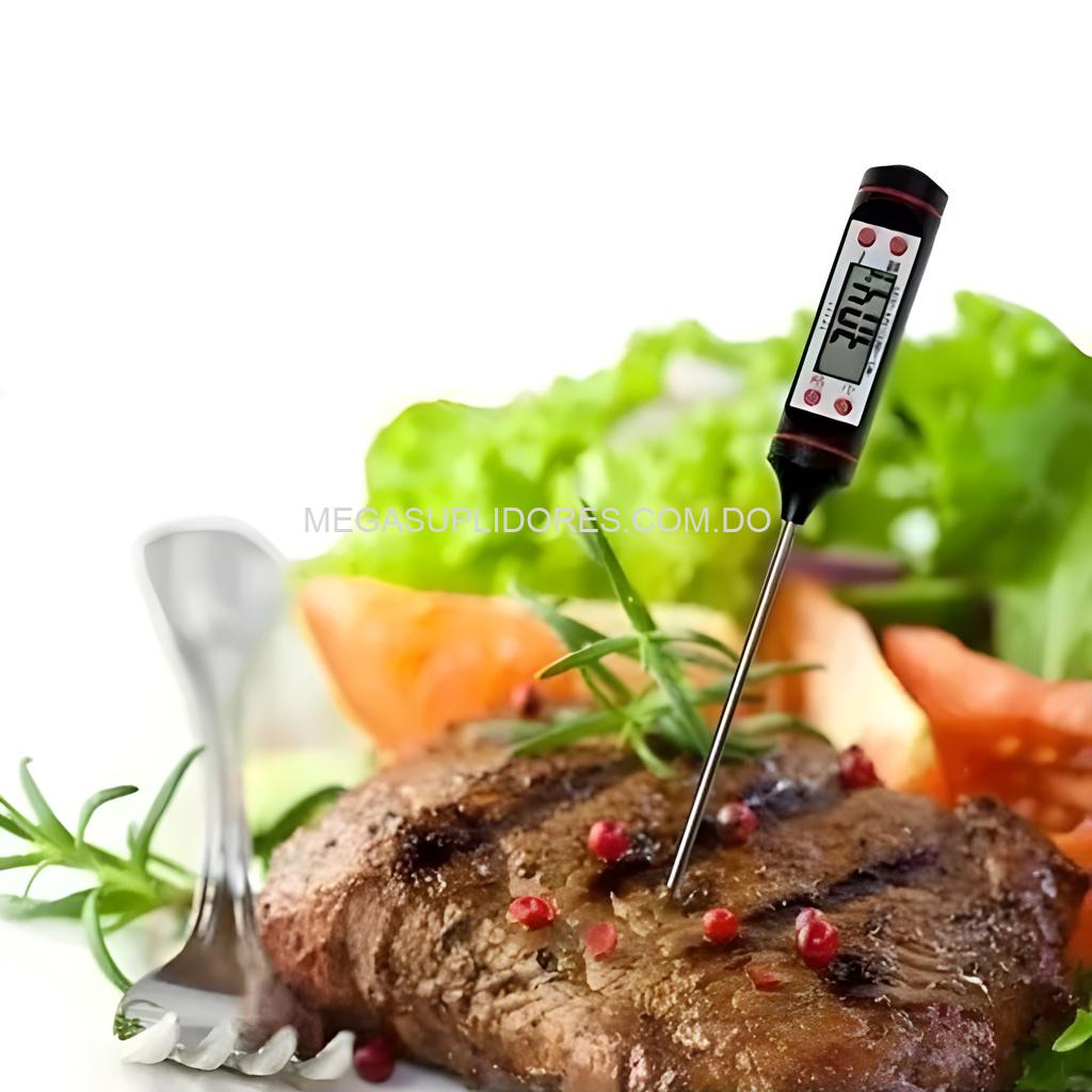 Termómetro Sonda Temperatura para Alimentos – Cocina - Parrillas - Comida con Lectura Rápida
