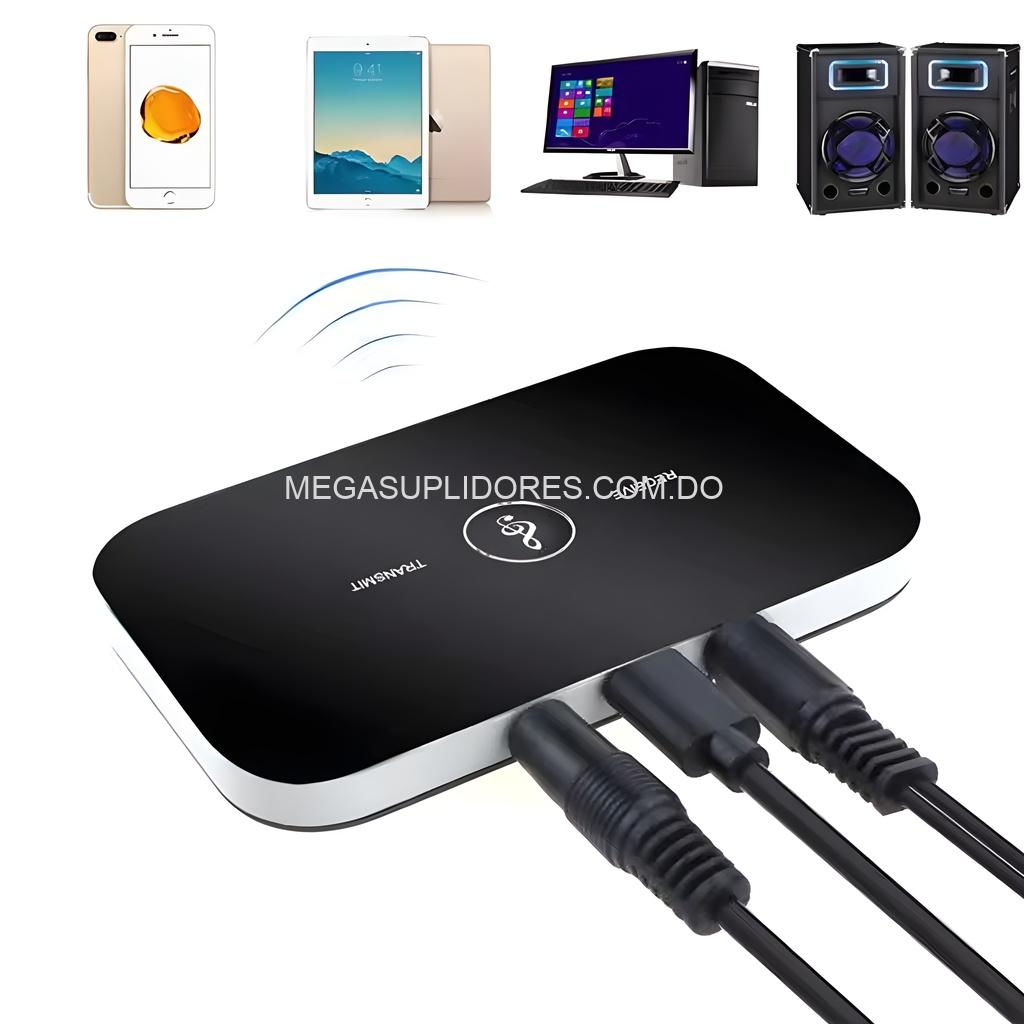Transmisor y Receptor Bluetooth 2 en 1 – Adaptador de Audio Inalámbrico para TV y Sonido