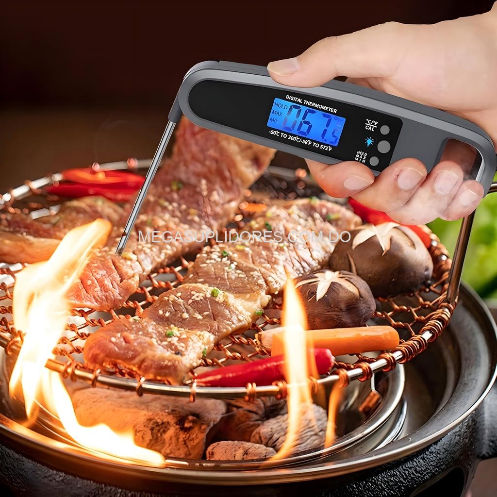 Termómetro de Cocina Digital – Precisión Rápida para Carne - Bebidas y BBQ