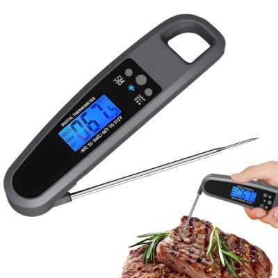 Termómetro de Cocina Digital – Precisión Rápida para Carne - Bebidas y BBQ