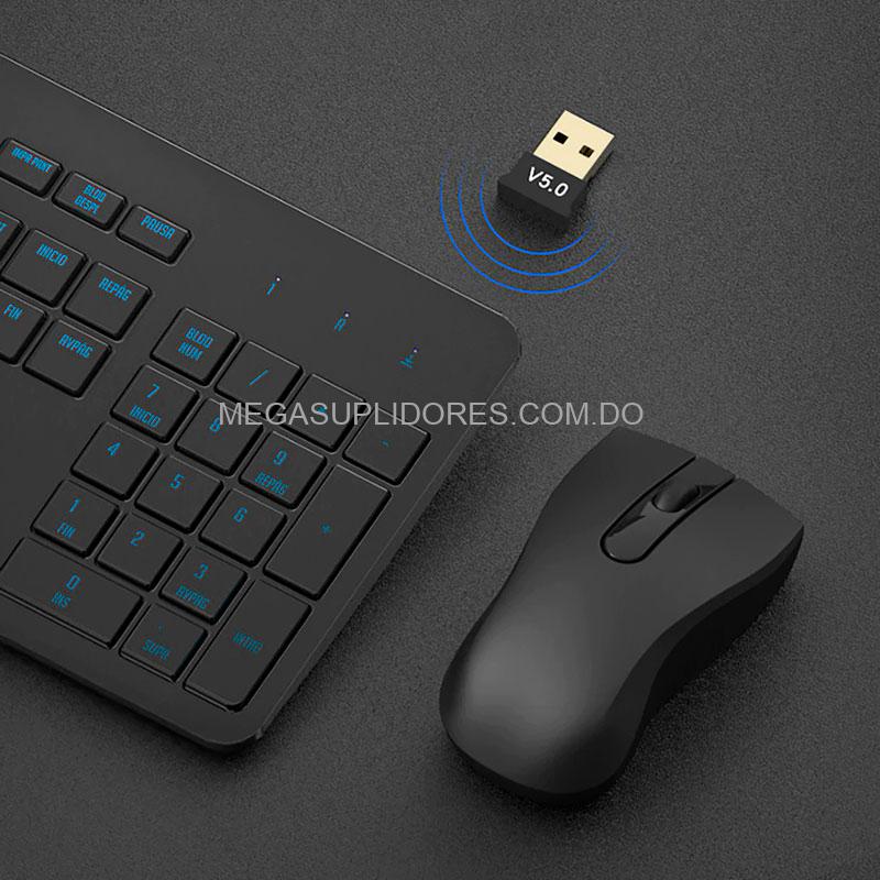 Adaptador USB Bluetooth 5.0 para PC Compatible con Teclados | Audífonos | Mouse | Controles