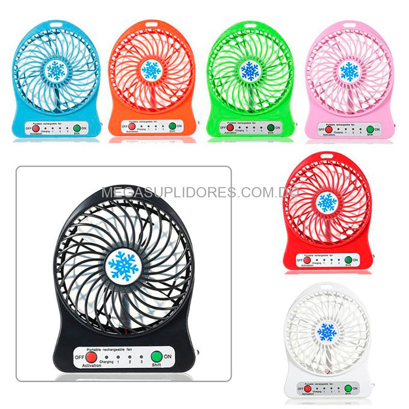 Mini Abanico USB Portátil Recargable