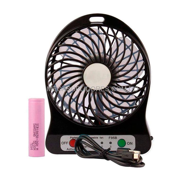 Mini Abanico USB Portátil Recargable