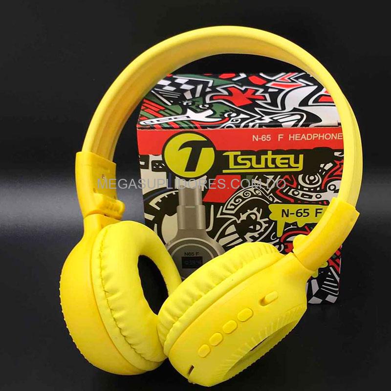 Audífonos Bluetooth Con Radio FM | Micrófono Integrado y Soporte Micro Sd