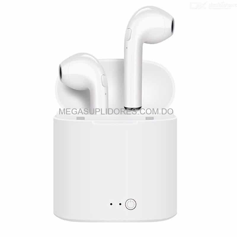 Audífonos Inalámbricos Bluetooth i7 TWS con Cargador Portátil