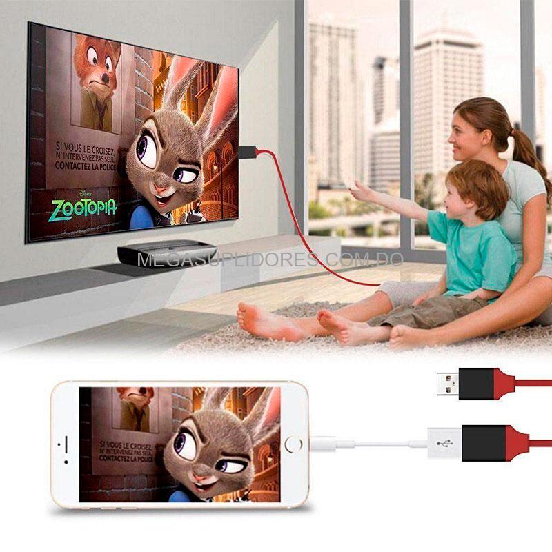Cable Adaptador Lightning a HDMI para IPhone | IPad