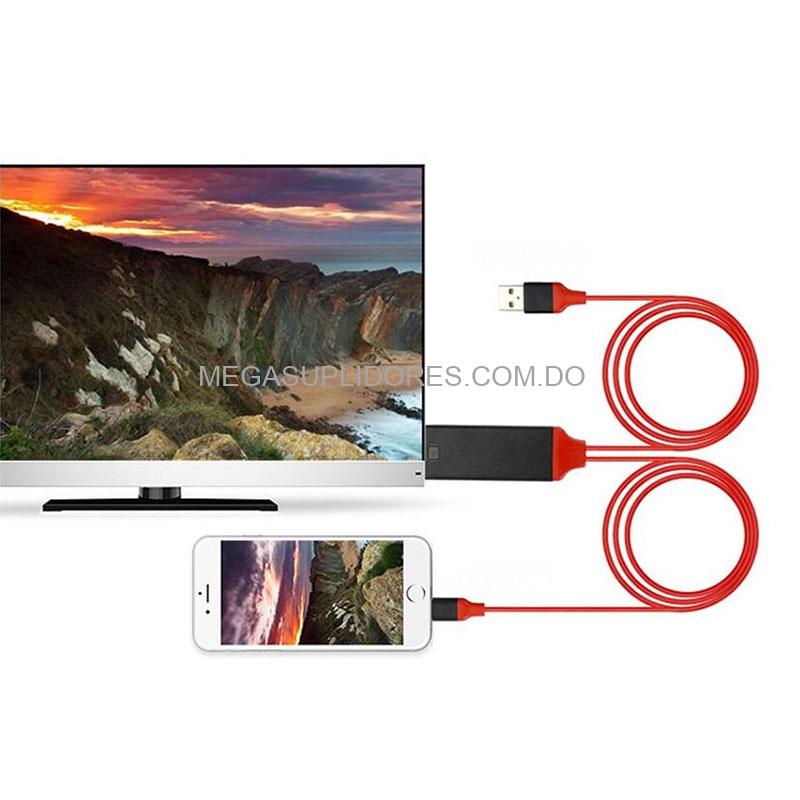 Cable Adaptador Lightning a HDMI para IPhone | IPad