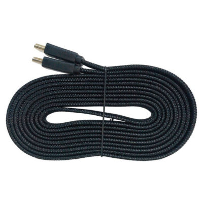 Cable HDMI Plano 5 Metros | 16 Pies Reforzado | 3D | 4K | Ethernet |