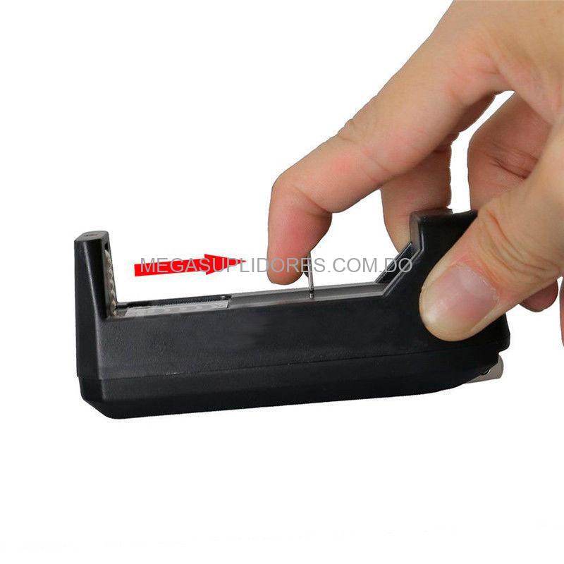Cargador de Baterías Pilas Recargables Universal 18650 | Tamaño Ajustable