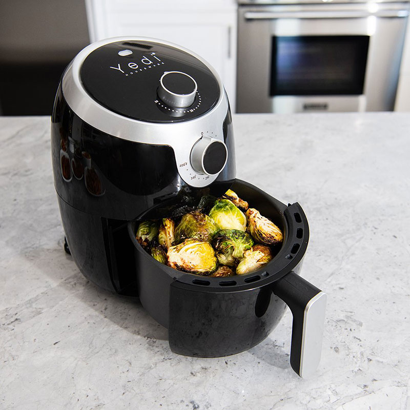 Freidora de Aire Sin Aceite 2qt | Horno Compacto | Fácil de Limpiar