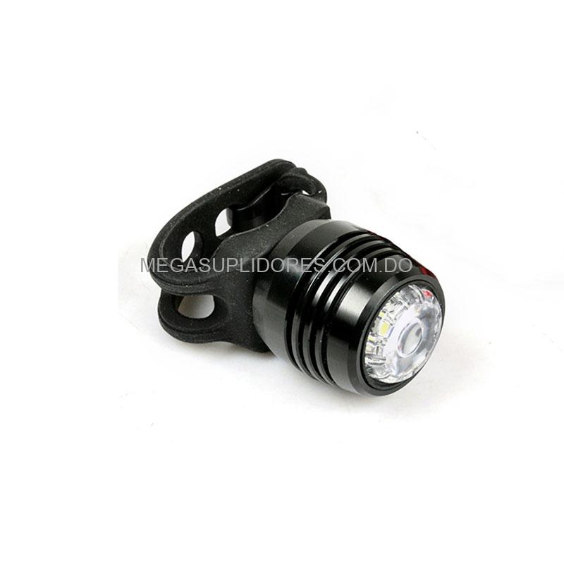 Luz Led para Bicicleta Recargable USB Impermeable Linterna Casco