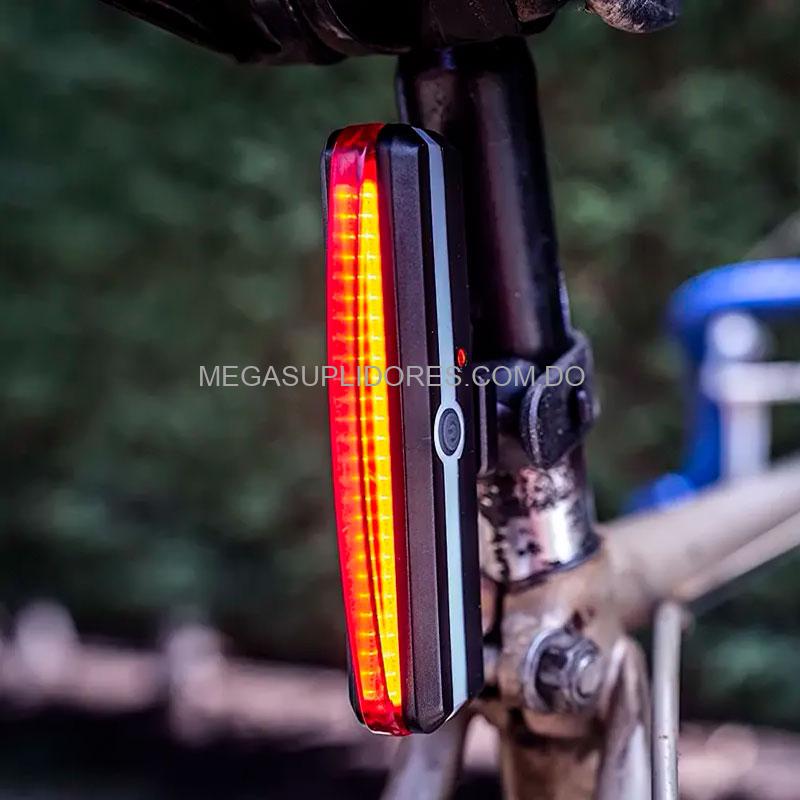 Puede ser ignorado carolino mecanógrafo Luz Led para Bicicleta Recargable USB Impermeable Linterna Casco