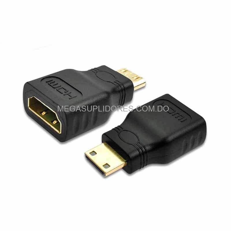 Adaptador Mini HDMI a HDMI | HDMI Hembra a Mini HDMI Macho