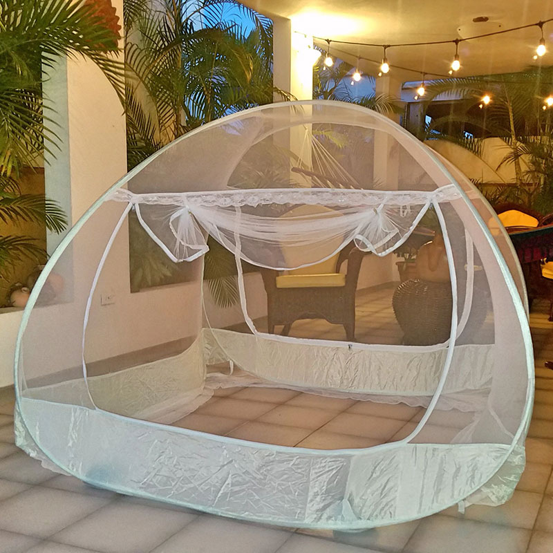 Mosquitero Portátil  Plegable con Malla Transparente Alta Calidad