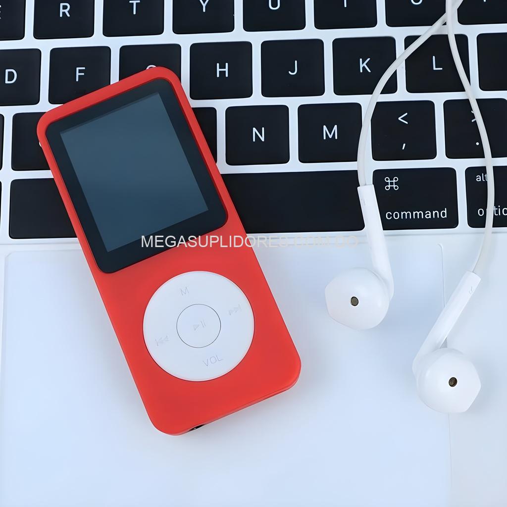 Reproductor MP3 Bluetooth – MP4 con Pantalla, Radio FM, Video y Grabadora de Voz