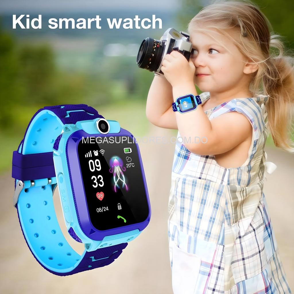 Reloj GPS para Niños con Llamadas y Micrófono – Smartwatch Localizador Infantil