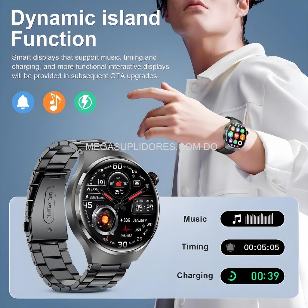 Reloj Inteligente – Pantalla HD - NFC - Llamadas - Smartwatch con Correas Intercambiables