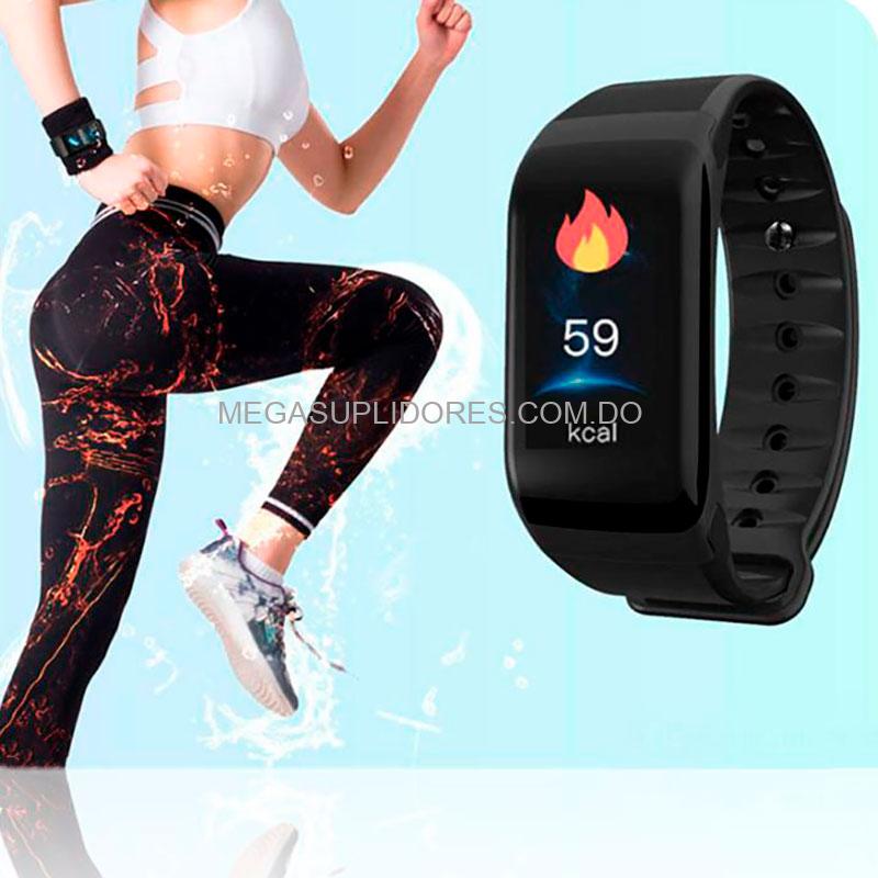 Reloj Pulsera Inteligente con Medidor de Ritmo Cardíaco | Oxigeno | Rastreador de Ejercicios