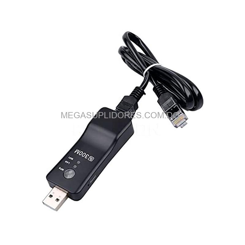 Repetidor WiFi Mini | Amplificador WiFi USB con Puerto RJ45