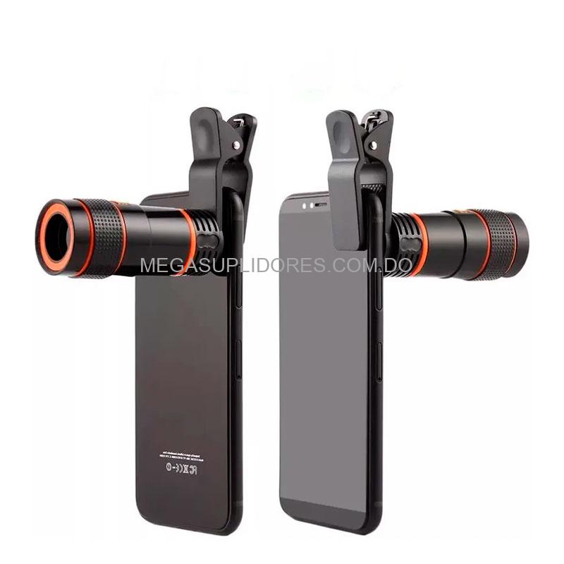 Lente Monocular 12x | Telescopio para Celulares Aumento 12x