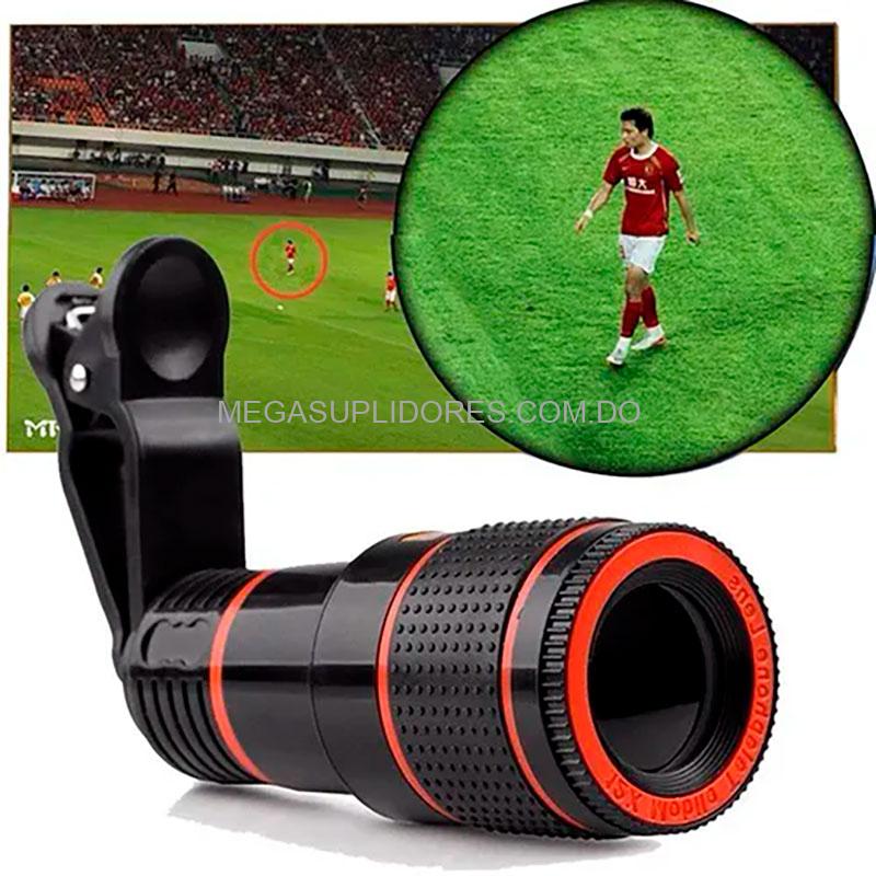 Lente Monocular 12x | Telescopio para Celulares Aumento 12x